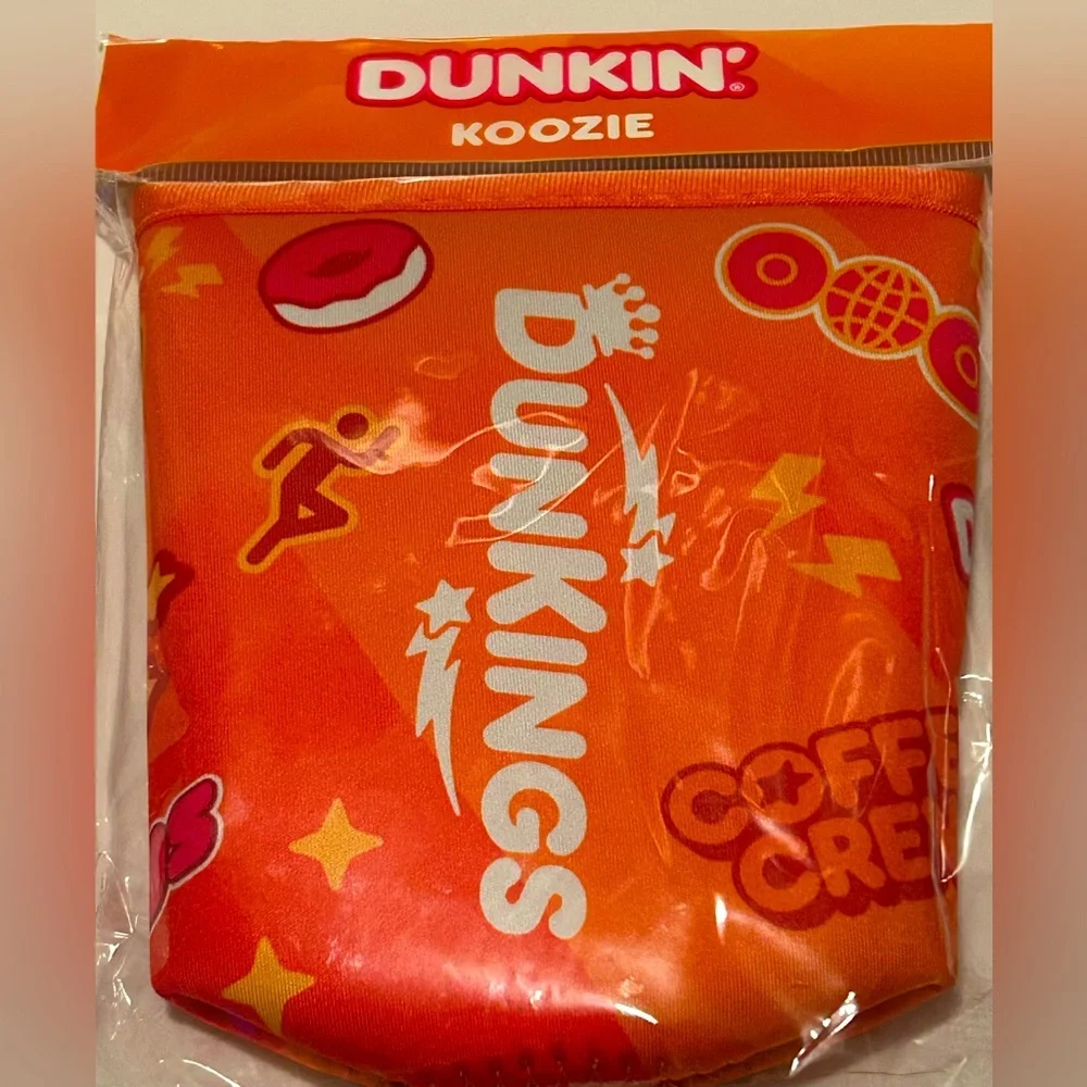 NEW!! Authentic Dunkin Limited Edition DunKings Koozie- (NWT)